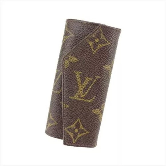 Louis Vuitton Key case Key holder Monogram Brown Woman Authentic Used - Picture 1 of 6
